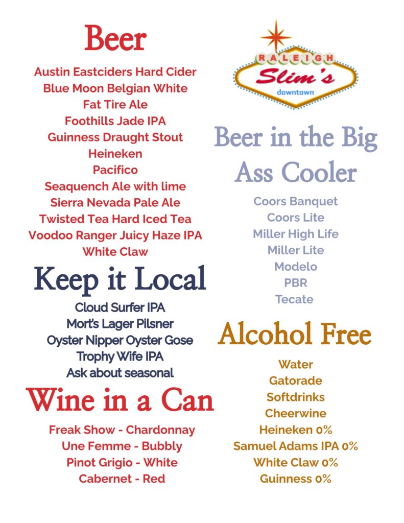 Beer List